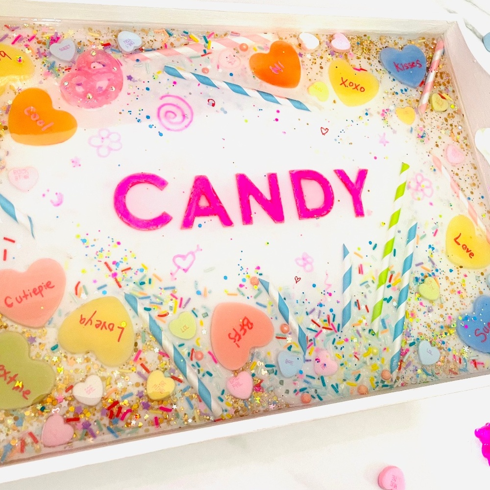 Resin Tray by Artist